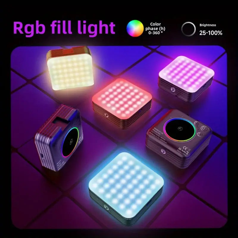 🌈 Mini Luz RGB – Creatividad que Cabe en tu Bolsillo