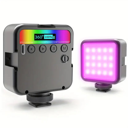 🔮 Mini Luz RGB Magnética Recargable