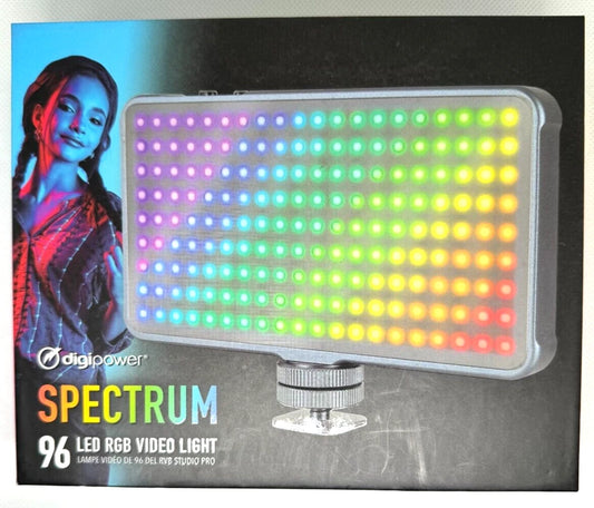 🌈 Luz Spectrum 96 RGB – Creatividad en Cada Color