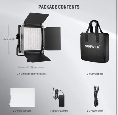 💡 Luz Neewer 660 LED Bicolor