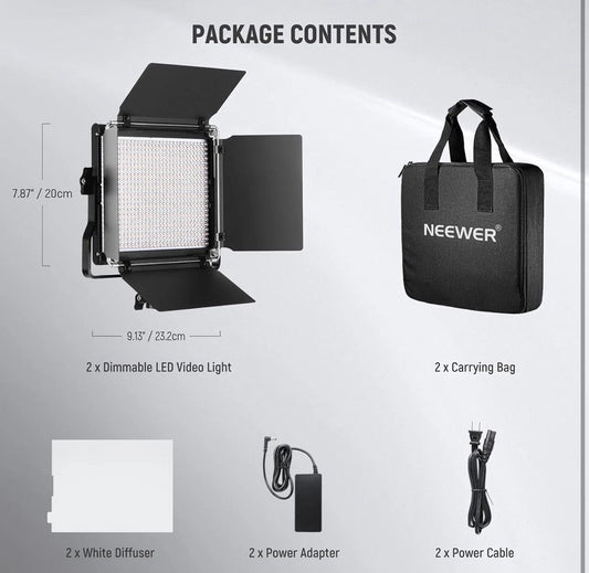 💡 Luz Neewer 660 LED Bicolor