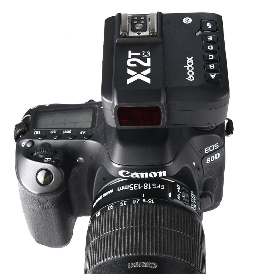 📡 Trigger Godox X2T-C para Canon – Control Total al Instante
