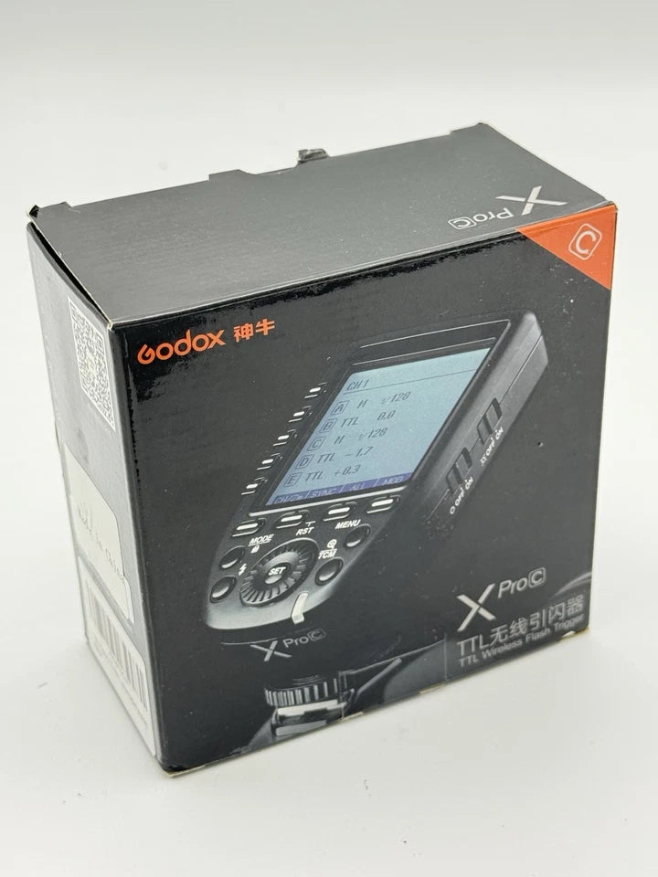 📡 Trigger Godox xpro -C para Canon – Control Total al Instante