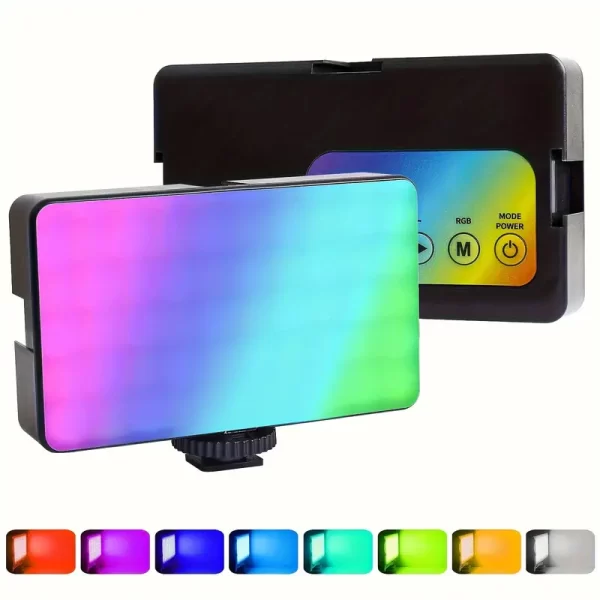 lUZ RGB PORTABLE CON EFECTOS